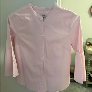 J. Crew Light Pink Striped Shirt